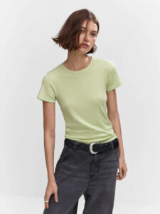 Tankaneo Womens Short Sleeve Cropped T-Shirts